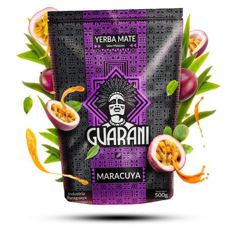 Yerba Mate starter set Guarani Maracuya 500g