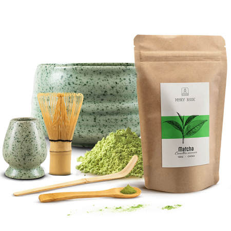 Matcha tea brewing set