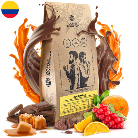 Coffee Broastery - Whole Bean Coffee Colombia Medellin Premium 1kg