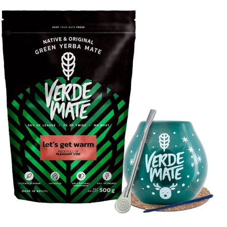 Yerba Verde Mate Let's Get Warm winter set 500g