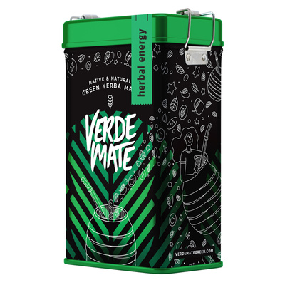 Yerbera – Tin can + Verde Mate Green Herbal Energy 0.5kg