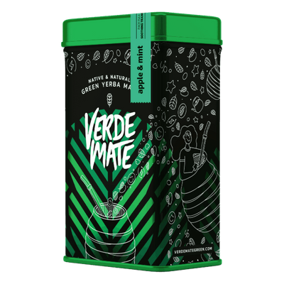 Yerbera – Tin Can + Verde Mate Green Apple & Mint 0.5kg 