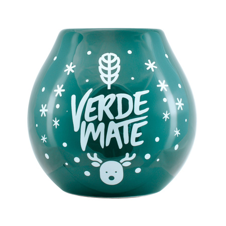 Yerba Mate Winter Set FOR TWO calabash + bombilla