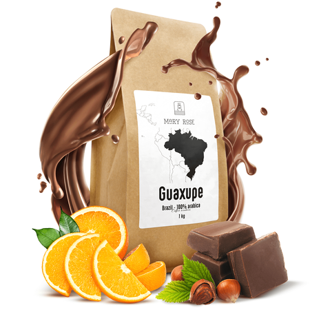 Mary Rose - whole bean coffee Brazil Guaxupe premium 1kg