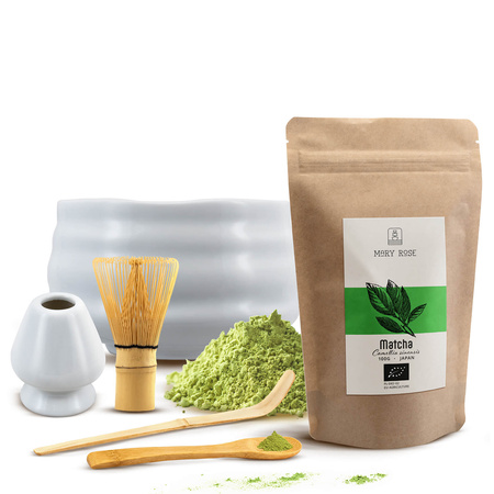 Matcha tea brewing set