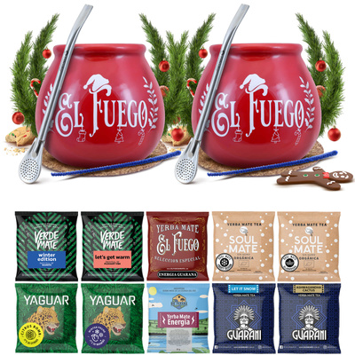 Yerba mate Winter set for couple 10x50g