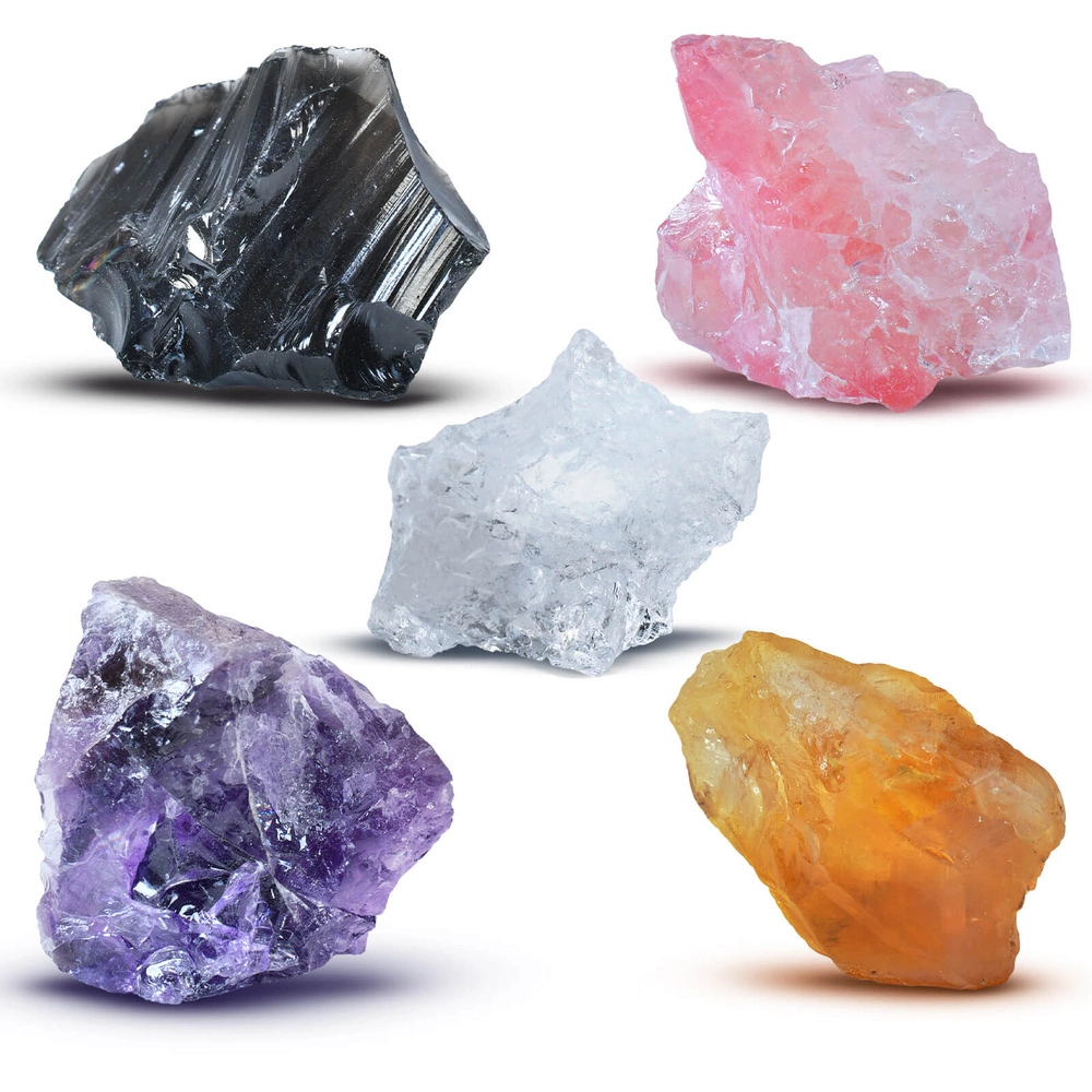 Set of natural stones and crystals - esotericism, yoga, meditation, Others  \ Crystals and stones All products