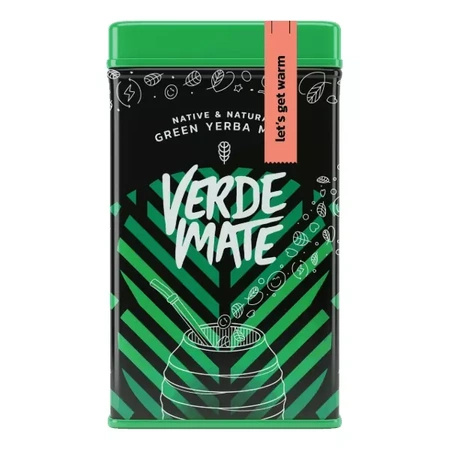 Yerbera – Tin Can + Verde Mate Green Let's Get Warm 0.5kg 