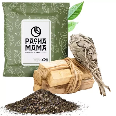 Palo santo incense set + Sage bundle + Guayusa