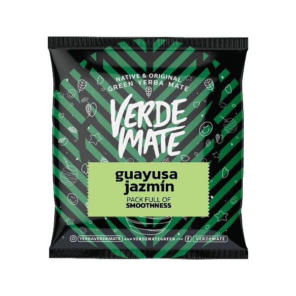 Yerba Verde Mate Green Guayusa Jazmín 50g