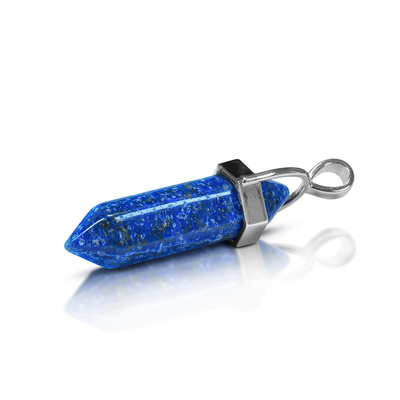 Pendant with lapis lazuli