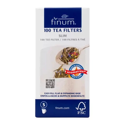 Paper tea filters – size S (100 pieces)