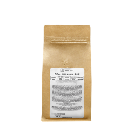 Mary Rose - whole bean coffee Brazil Mogiana premium 200g