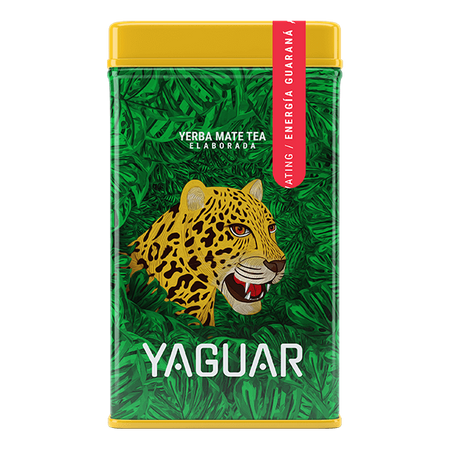 Yerbera – Tin can + Yaguar Energia 0.5 kg