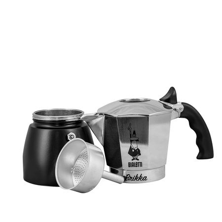 Moka Coffee Pot – Bialetti New Brikka 4tz