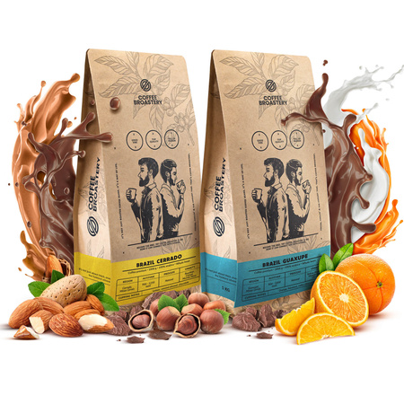 Set of Coffee Broastery Brazil Cerrado + Brazil Guaxupe 2x1kg (2kg)