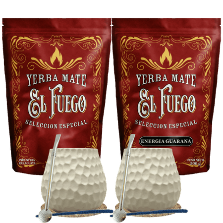 Yerba Mate Set Soul Mate Organica 500g + Soul Mate Despalada 500g