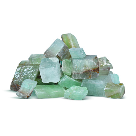 Green Calcite (raw stone) 50g