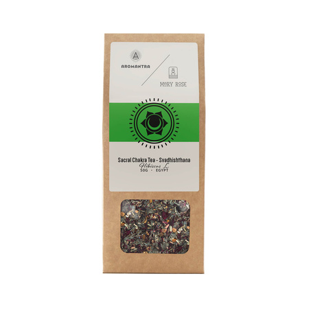 Aromantra x Mary Rose – Sacral Chakra Tea – Svadhishthana (hibiscus tea) 50g