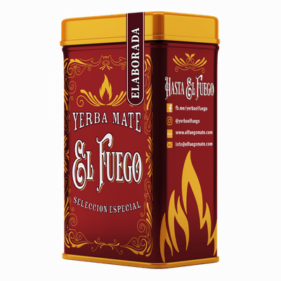 Yerbera – Tin can + El Fuego Elaborada 0.5kg 