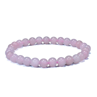 Bracelet with rose quartz