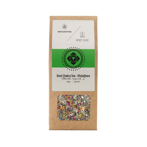 Set for Root Chakra (Muladhara): chakra tea + magic gemstone