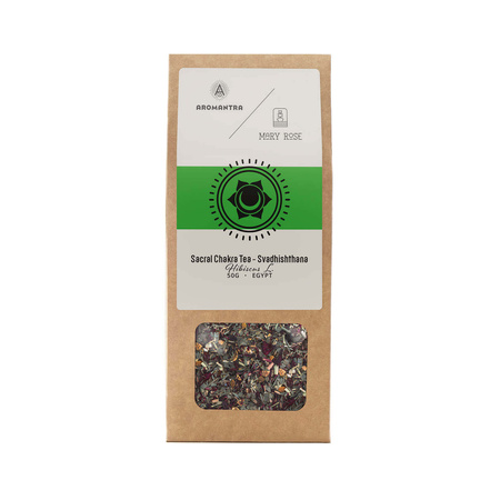 Set for Sacral Chakra (Svadhishthana): chakra tea + magic gemstone