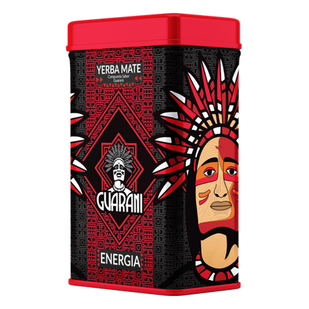 Yerbera – Tin can + Guarani Energia Con Guarana 0.5kg 