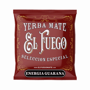 Yerba mate set El Fuego ceramic calabash bombilla