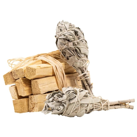 2 x White sage bundle + Palo Santo 100g set