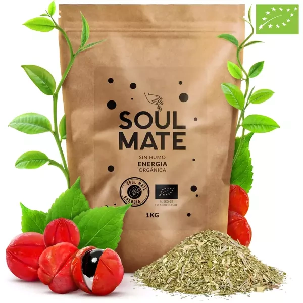 Organic Yerba Mate with Stick Kalena, 500 g / 17.63 oz – Click & Foods UK