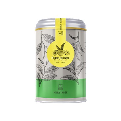 Mary Rose - Assam Earl Grey tea in tin can - 50g