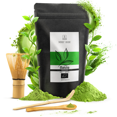 PREMIUM Matcha Tea Brewing Set: Japanese Organic Matcha 30g + Accessories