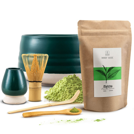 Matcha tea brewing set