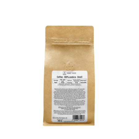 Mary Rose - whole bean coffee Brazil Cerrado premium 200g