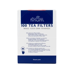 Paper tea filters – size M (100 pieces)