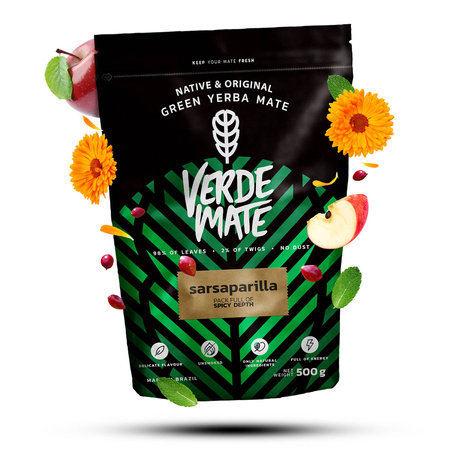 Gift Set Yerba Verde Mate Sarsaparilla 0,5kg 