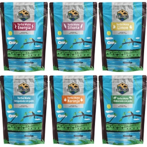 Set of Yerba Mate Rio Parana various types 6x500g