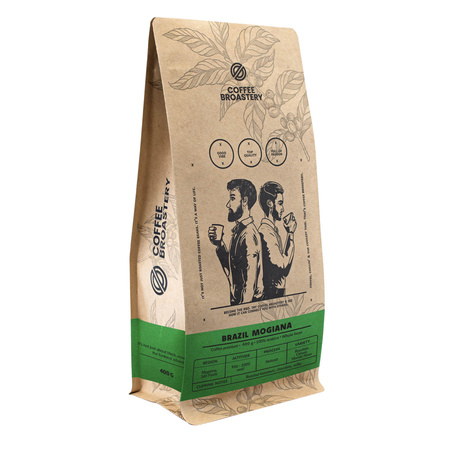 Coffee Broastery - Whole Bean Coffee Brazil Mogiana Premium 400g