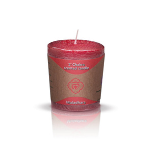 Gift set for Root Chakra (Muladhara): chakra tea + incense + candle