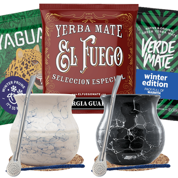 Yerba Mate Set For Two Sets Yerba Mate Tea Sets For Couples Yerba