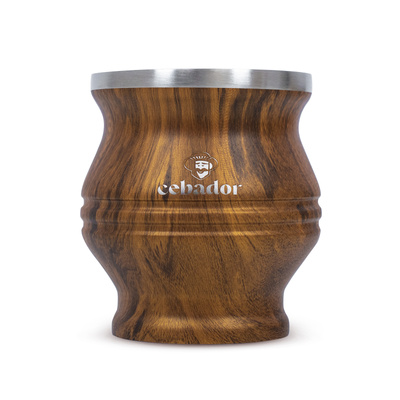 TermoColador – thermal cup for yerba mate – 190 ml (wood colour)