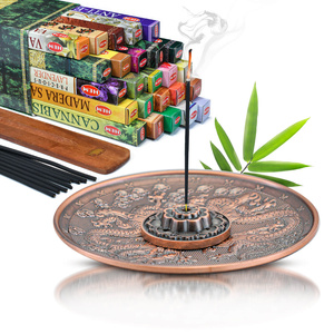 Set of incenses and incense holder