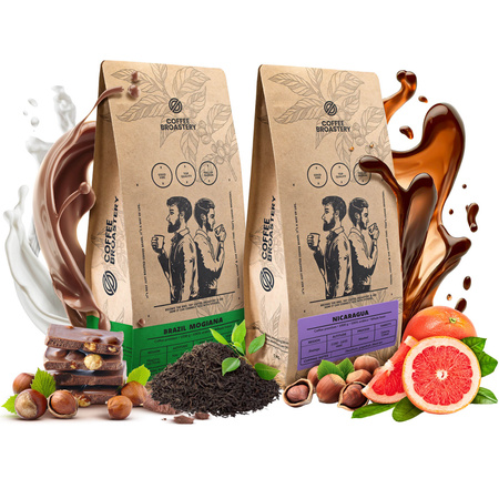 Set of Coffee Broastery Nicaragua Colibrí Azul + Brazil Mogiana 2x1kg (2kg)