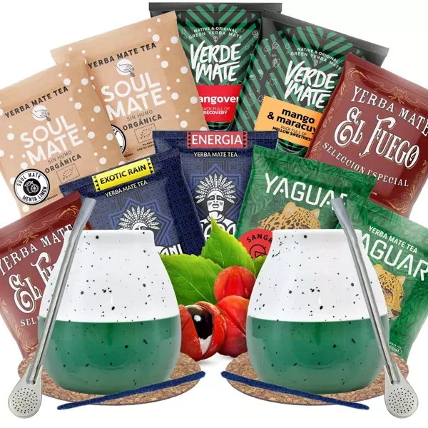 Yerba Mate Set for Two Fruity to start