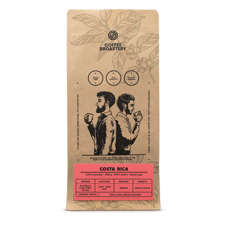 Coffee Broastery - Whole Bean Coffee Costa Rica San Rafael Speciality 1kg