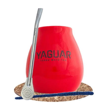 Yerba Mate Set of Accessories: Calabash + Bombilla