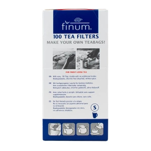 Paper tea filters – size S (100 pieces)