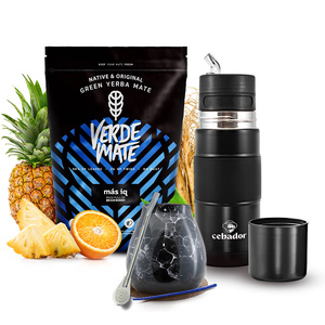 Yerba Mate Set Verde Mate Mas IQ 500g 0,5kg Yerbomos + Calabash + Bombilla