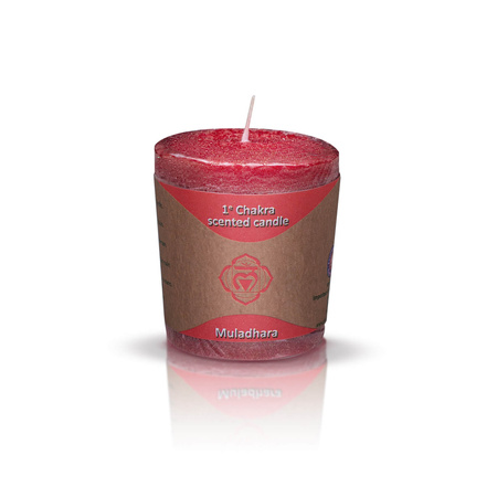 Gift set for Root Chakra (Muladhara): chakra tea + incense + candle